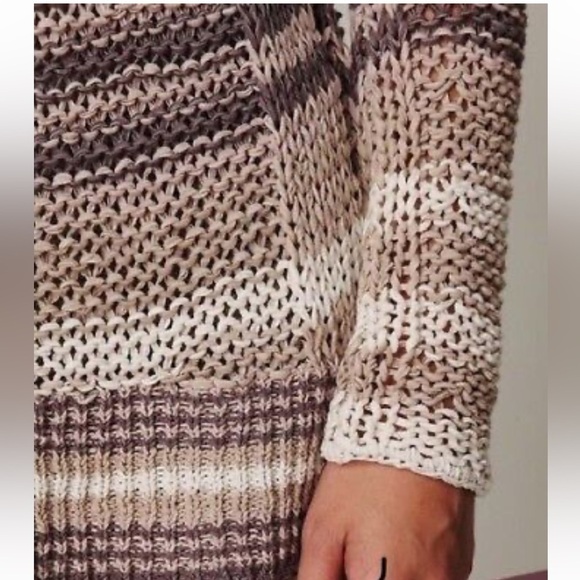 Free People Crochet Sweater XS Top
Long Sleeves BEIGE Ivory GREY
Boho Hippie - Picture 5 of 16